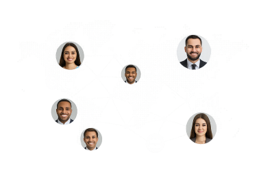 Two persons doing a handshake.